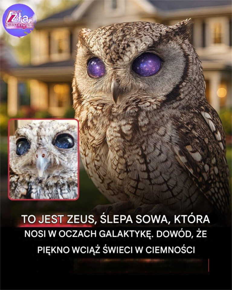 Zeus Ślepa Sowa – Maleńki Ocalały z Wszechświatem w Oczach