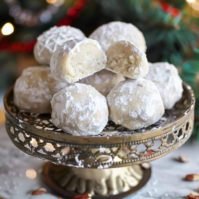 Snowball Cookies 
