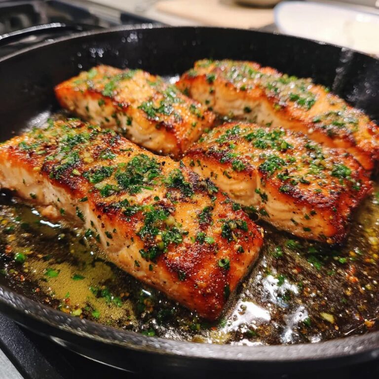 Garlic Butter Salmon Fillets 