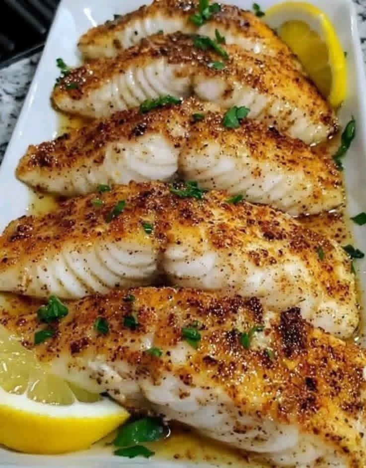  Zesty Lemon Butter Fish Fillet