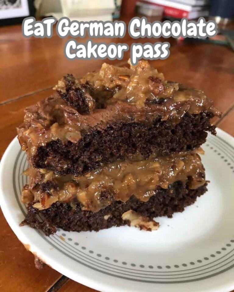 Family German Chocolate Cake 