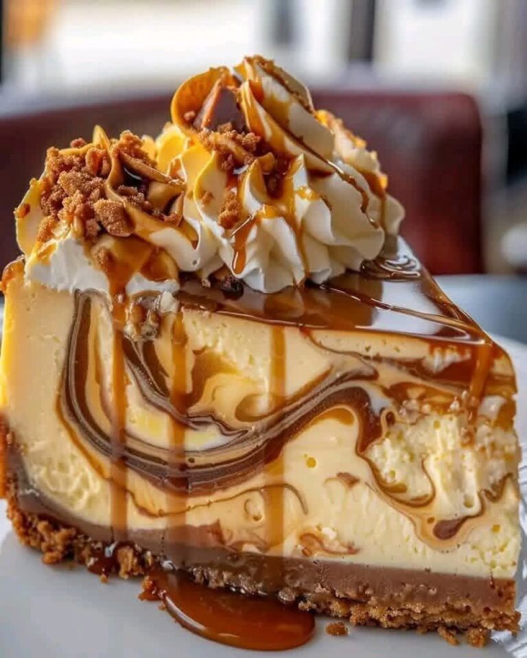  Mocha Caramel Cheesecake 