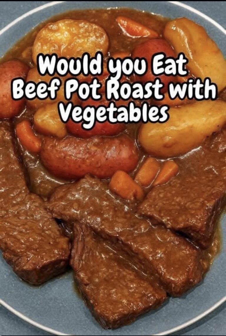 Beef Pot Roast with Vegetables 