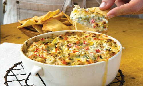 🌿🧀 Cytrynowy Dip z Karczochami i Parmezanem 🍋💛