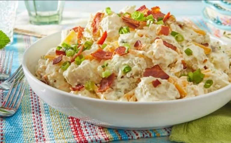 The Ultimate Loaded Baked Potato Salad…