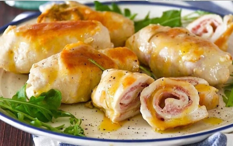 Roladki z kurczaka: przepis na smaczne i ciągnące się daniePEŁNE INSTRUKCJE W PIERWSZYM KOMENTARZU