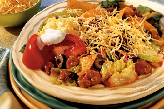 🌮🥗 Łatwa Sałatka Taco – Idealna na Szybki Lunch! 🥗