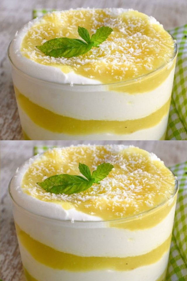 Egzotyczna Verrine Ananasowa z Crème Fraîche – Lekki i Wykwintny Deser