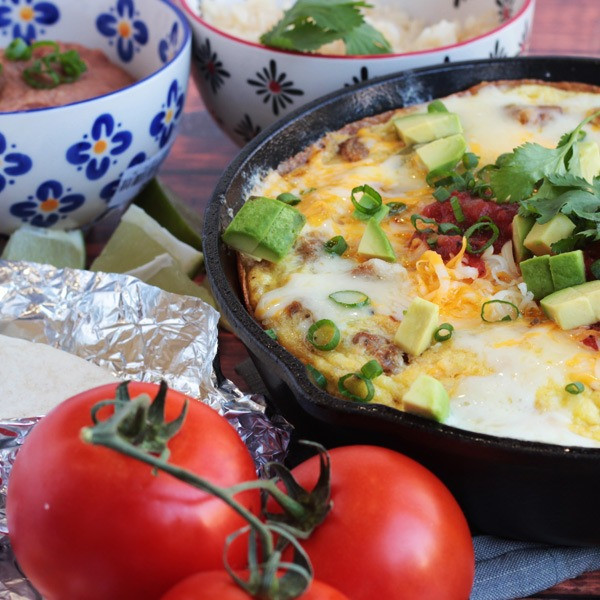 🌮🧀 3 Serowa Meksykańska Frittata z Salsa Fresca 🥚🌶️