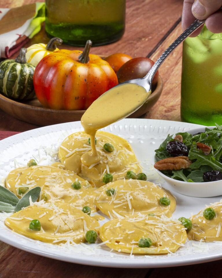 🎃🧀 Cheesy Pumpkin Ravioli – Rozkosz dla podniebienia! 🧡🍝