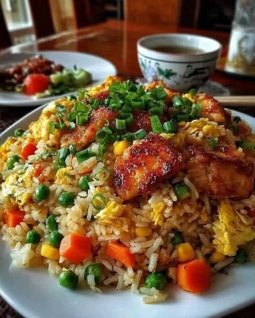 Bang Bang Chicken Fried Rice