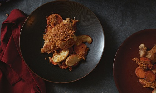 🍗🧀🥓 Cheddar Bacon Orchard Chicken – Kurczak, który pokocha cała rodzina! 🥓🧀🍗 Szukasz przepisu, który łączy w sobie chrupiący boczek, kremowy cheddar i soczystego kurczaka? Ten Cheddar Bacon Orchard Chicken to strzał w dziesiątkę! 💯