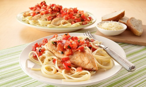 Bruschetta Chicken – Soczysty kurczak w stylu włoskim!