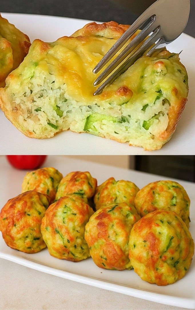 Przepis na lekkie i puszyste pieczone w piekarniku chmurki z cukinii: łatwe i pyszne