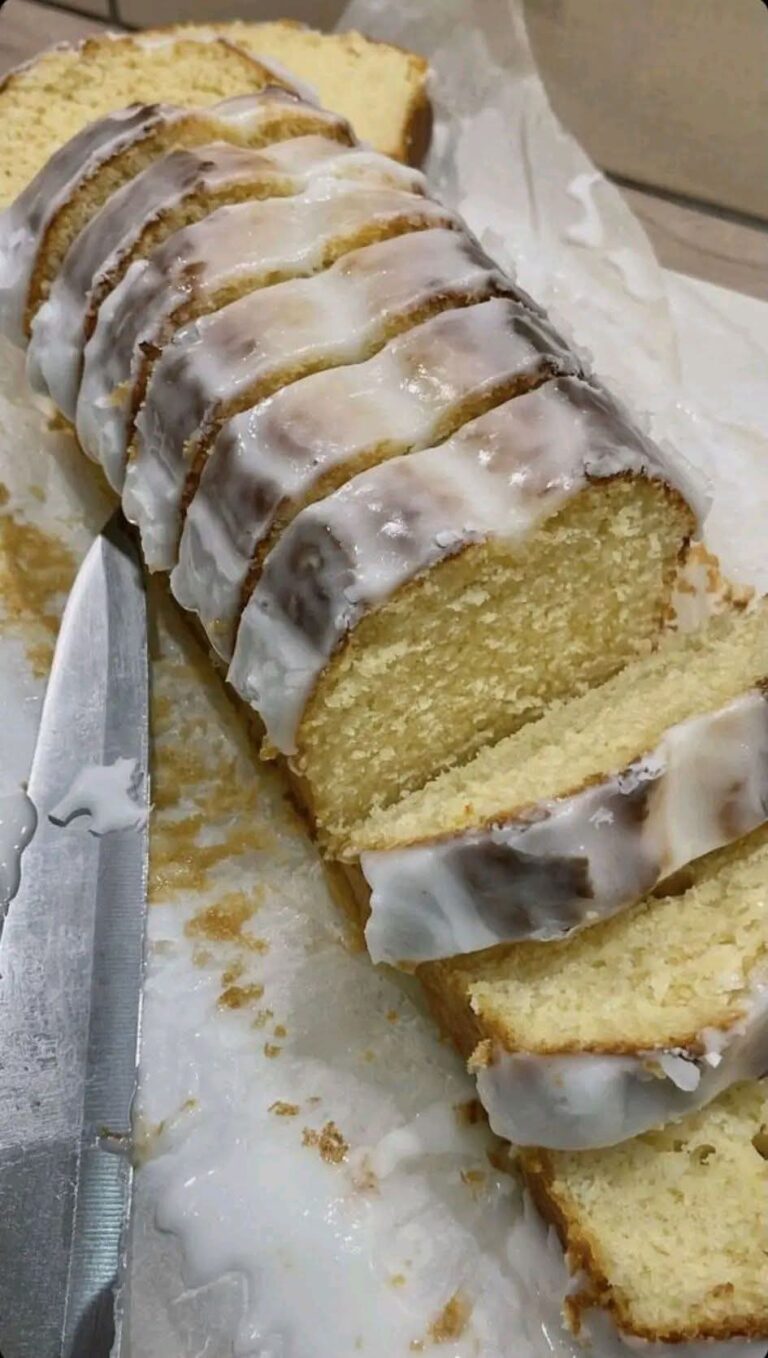 Glazed Lemon Pound Cake