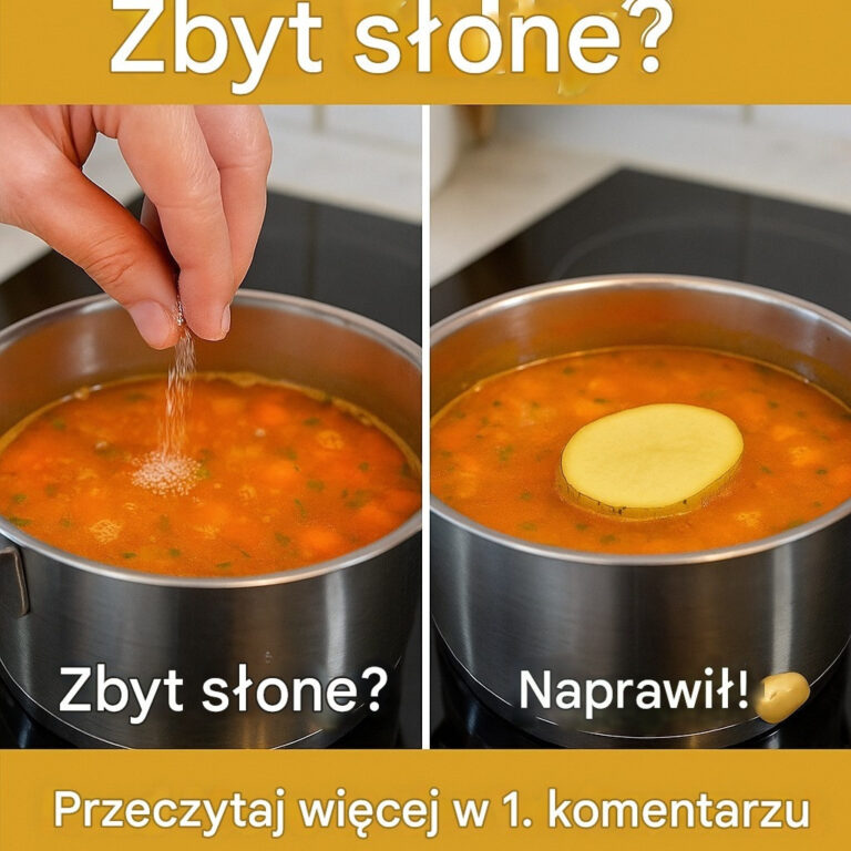 Sztuczka kuchenna, która za każdym razem uratuje przesolone posiłki