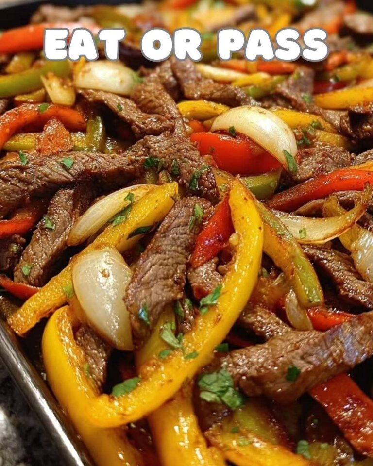 Sheet Pan Beef Fajitas 