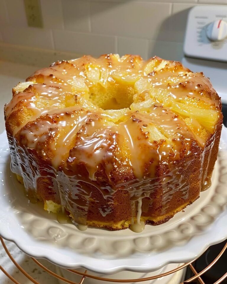 Pineapple Pound Cake