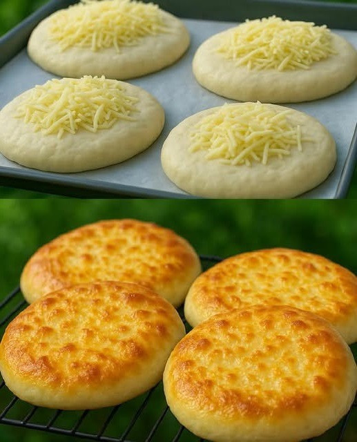 Serowy chleb czosnkowy bez zagniatania – szybki, przewiewny i pyszny! Składniki (na ok. 8 bułeczek): 350 g mąki pszennej (typ 450 lub 500) 1 łyżeczka soli 1 łyżeczka cukru 2 ząbki czosnku (przeciśnięte) 200 ml ciepłego mleka…