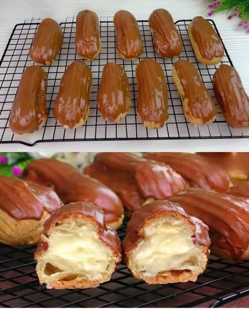Perfect Eclairs: Simple and Very Tasty!