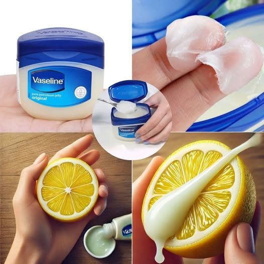 Zmieszaj wazelinę z cytryną, a będziesz zaskoczony!