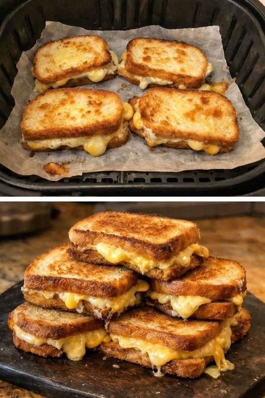 The 3-Ingredient Air Fryer Grilled Cheese: My Family’s New Obsession