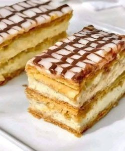 Przepis na domowe millefeuille