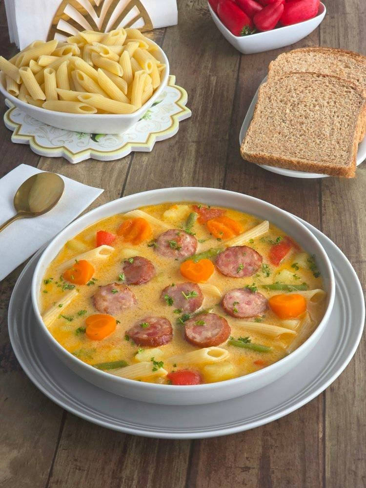 Zupa z warzywami I makaronem Przepis poniżej zapraszam