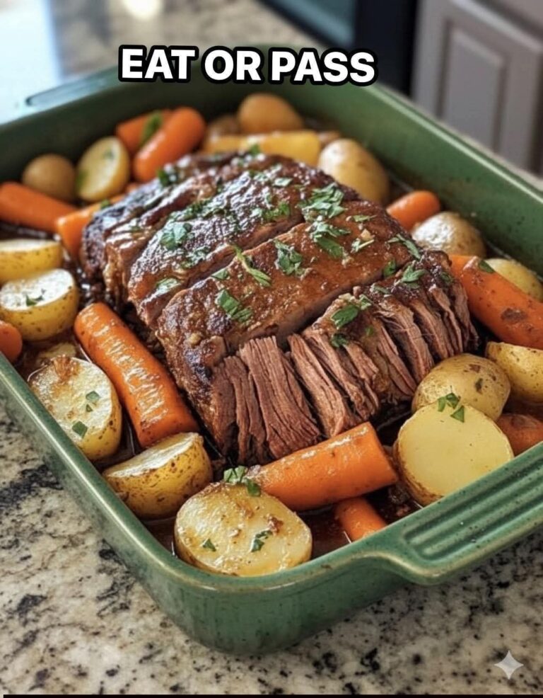 Pot Roast with Carrots and Potatoes 