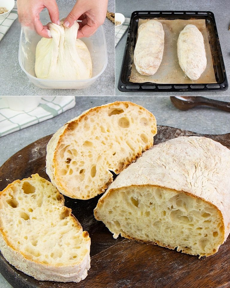 Chleb ciabatta: przepis na chrupiący i pachnący chleb w domu 😍😍