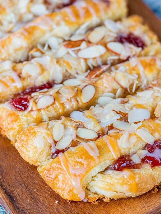 The Ultimate Brunch Star: Easy Almond & Raspberry Danish Twists