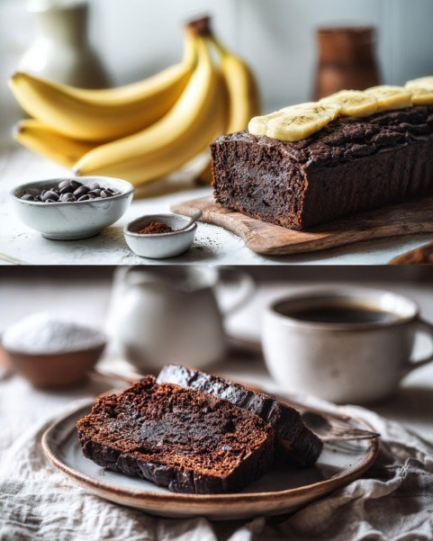 Czekoladowe ciasto z bananów – Bez mąki i cukru!