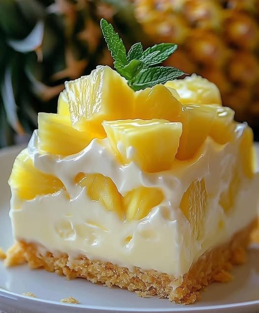 No-Bake Pineapple Cream Dessert: Don’t LOSE this Recipe