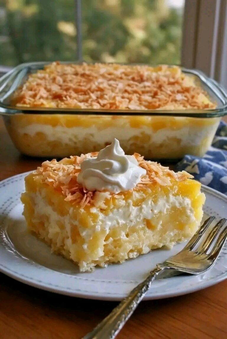 Pineapple Coconut Dream Cake: The Tropical Vacation in a Slice