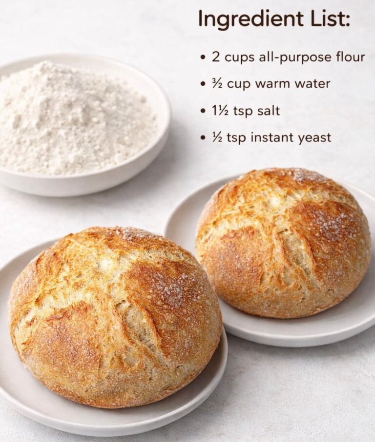 4-Ingredient Homemade Bread