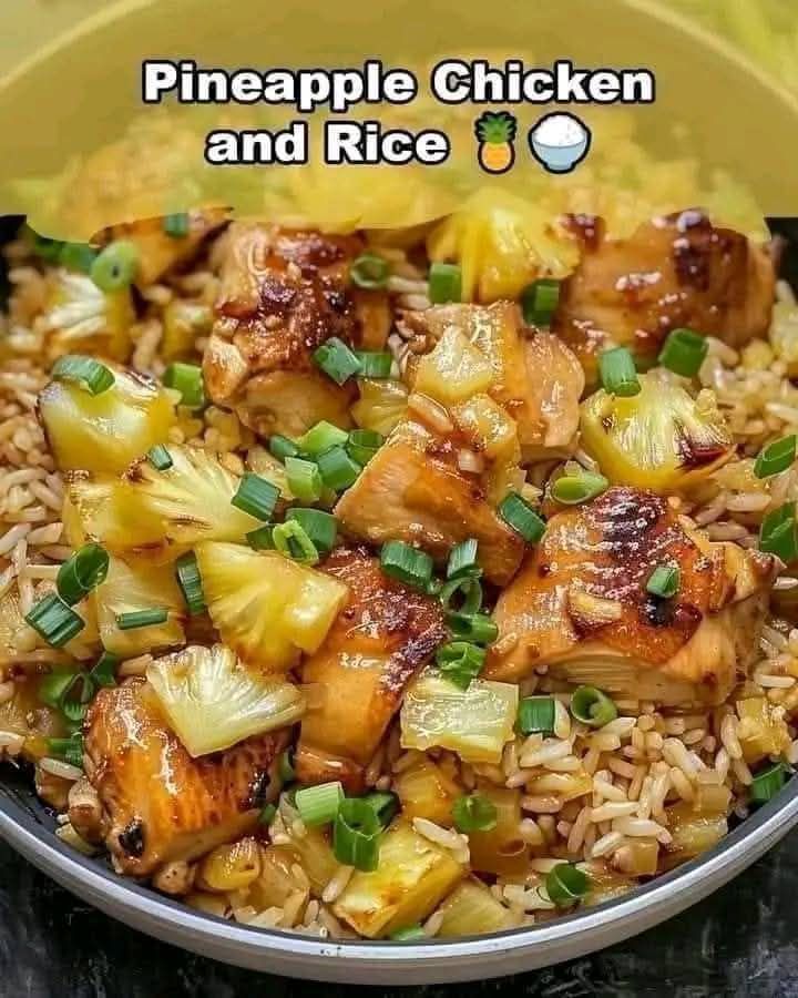 Pineapple Chicken and Rice 