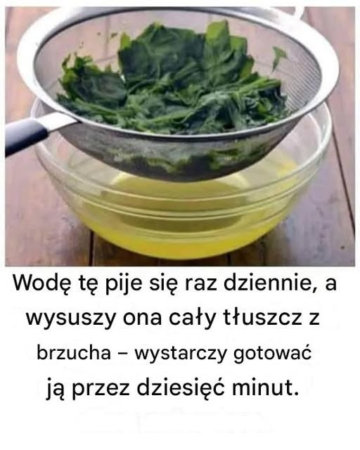 Pij tę wodę, a zauważysz efekty.