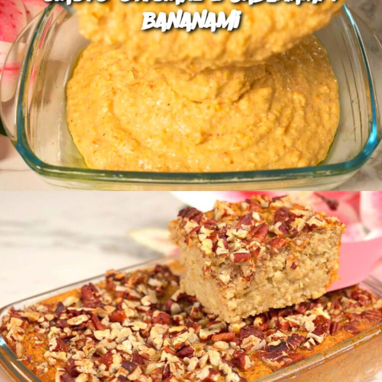 Ciasto owsiane z jabłkami i bananami 👇👇👇