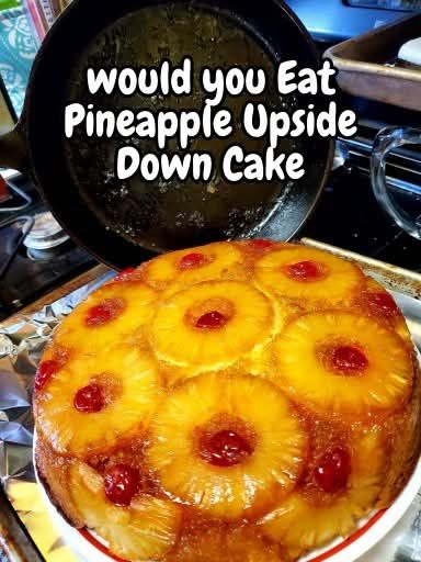 Pineapple Upside Down Cake Recipe