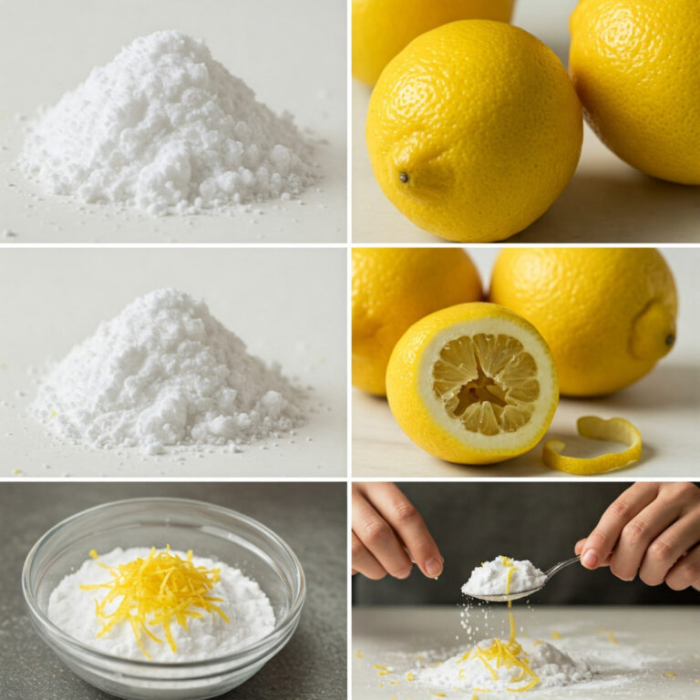 Wystarczy, że zmieszasz BICARBONATE i SKÓRKĘ CYTRYNY i nie musisz już kupować jej w sklepie. 👇👇👇