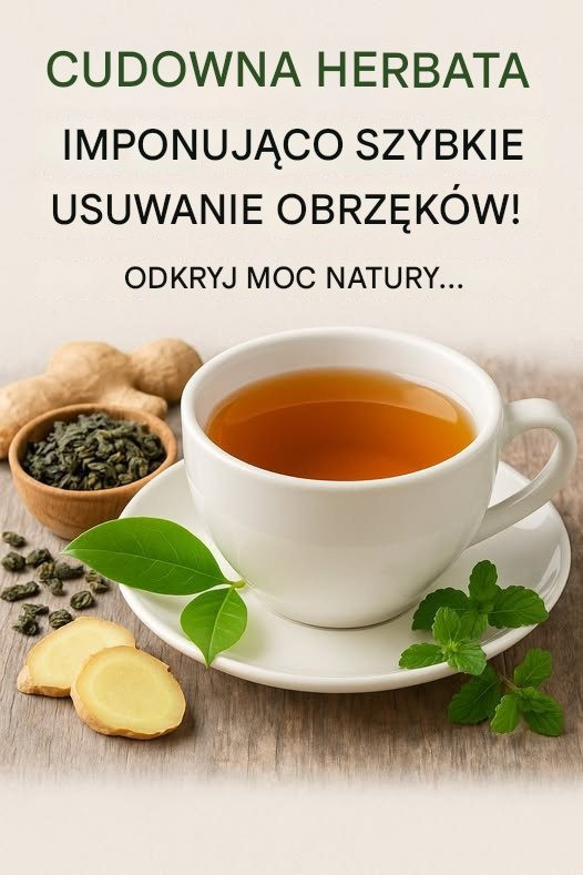 Cudowna herbata na obrzęki: odkryj uzdrawiającą moc natury