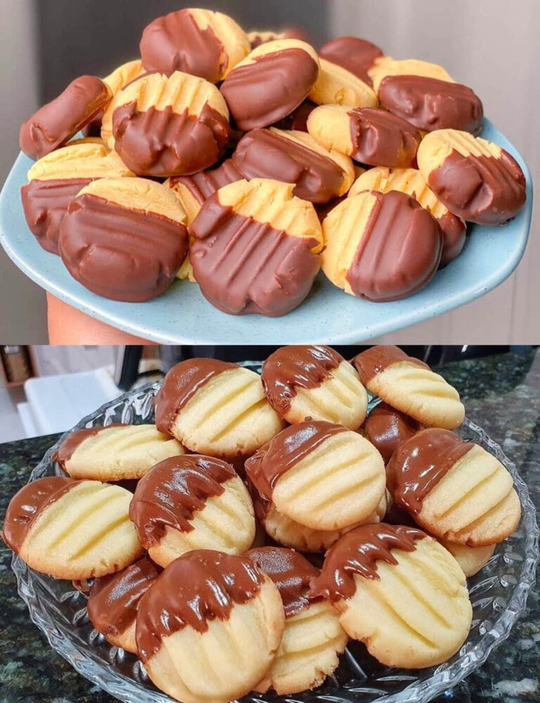 Ciasteczka maślane z czekoladą, są niesamowicie pyszne