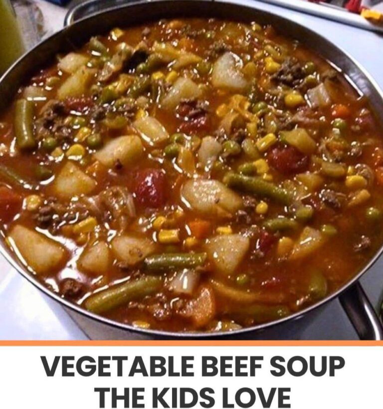 Vegetable Beef Soup The Kids Love