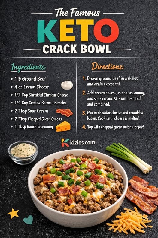 Crack Bowl Recipe (Low Carb)