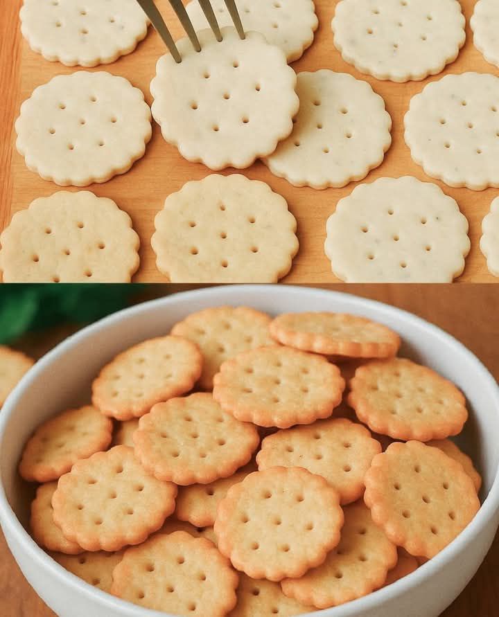 Crispy Salted Cheese Biscuits