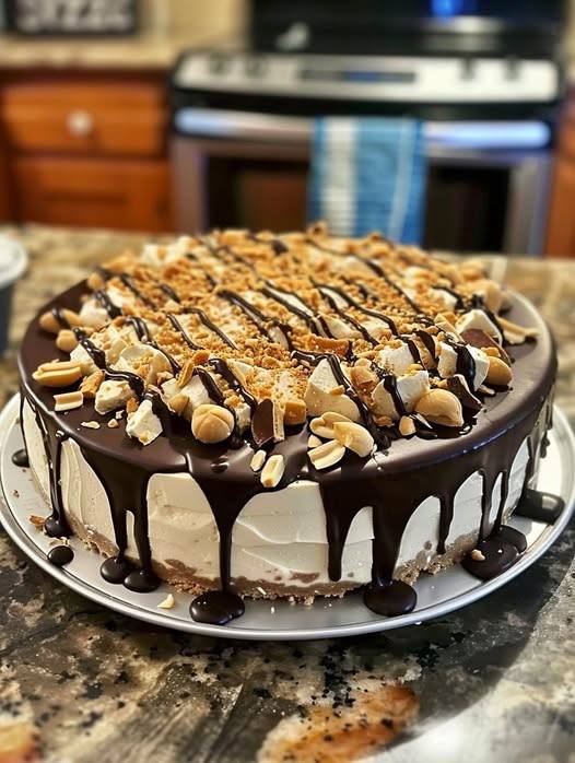 Chocolate Peanut Butter Cheesecake