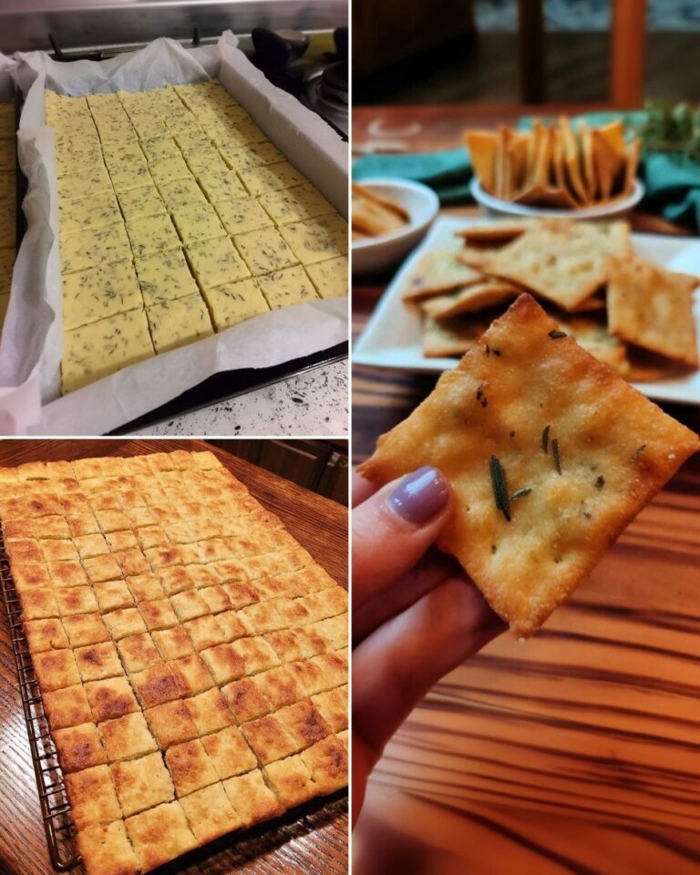 Crispy Keto Crackers
