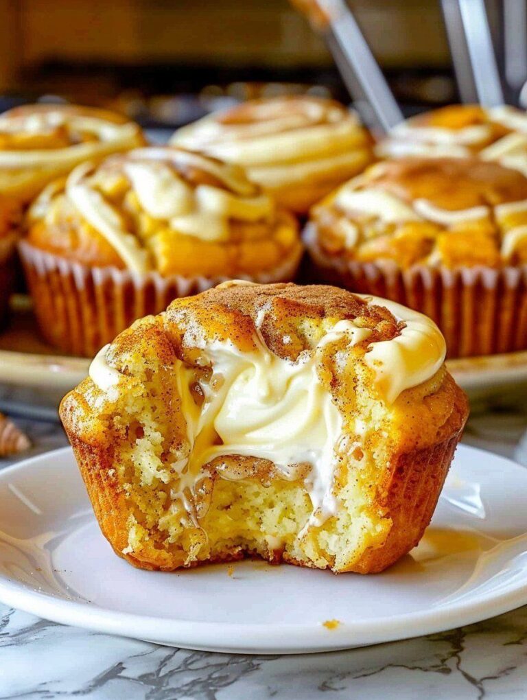 Cinnamon Cream Cheese Muffins