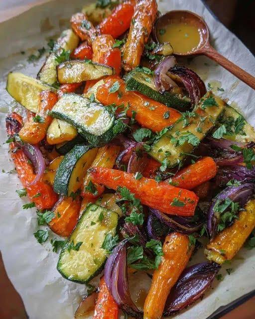 Honey-Garlic Roasted Vegetables