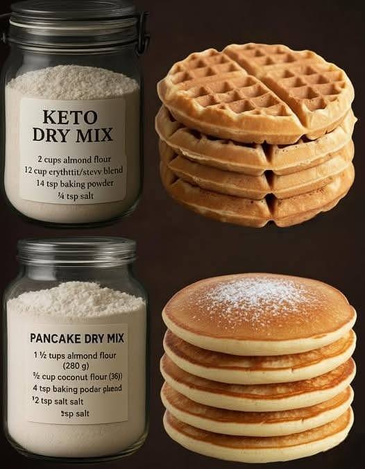Keto Pancakes Yields 4–5 pancakes